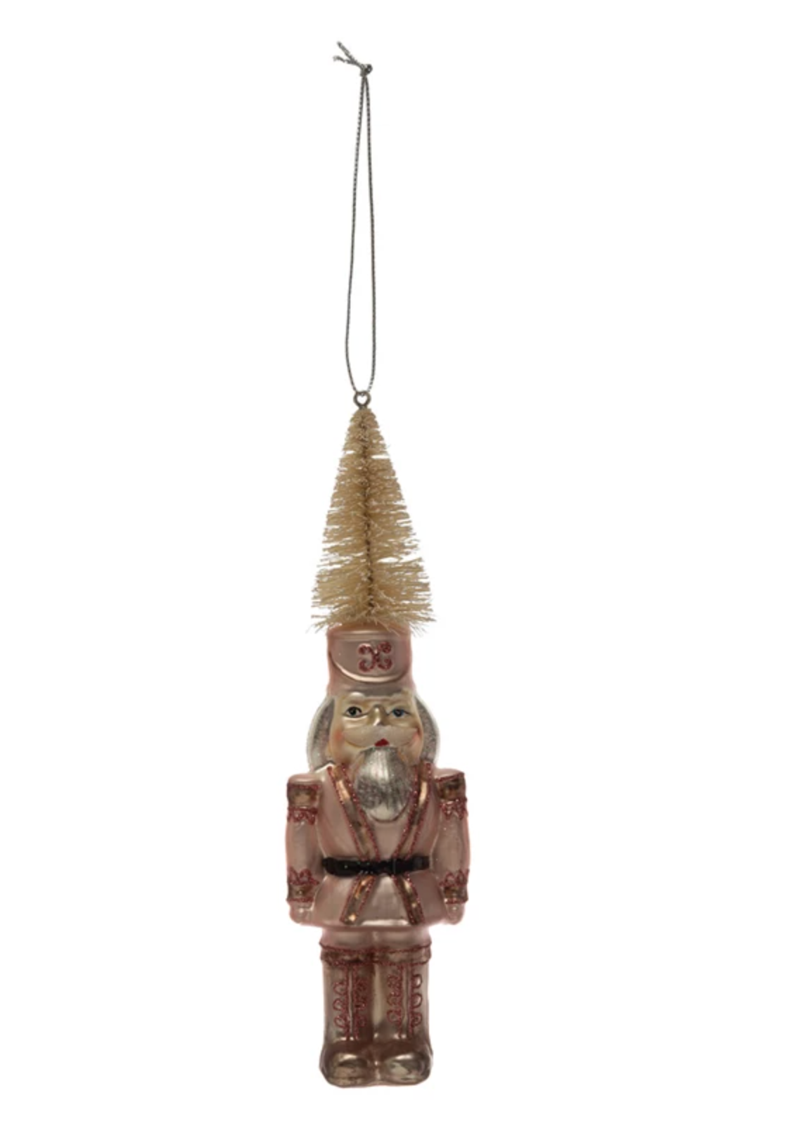 Glass Soldier Ornament