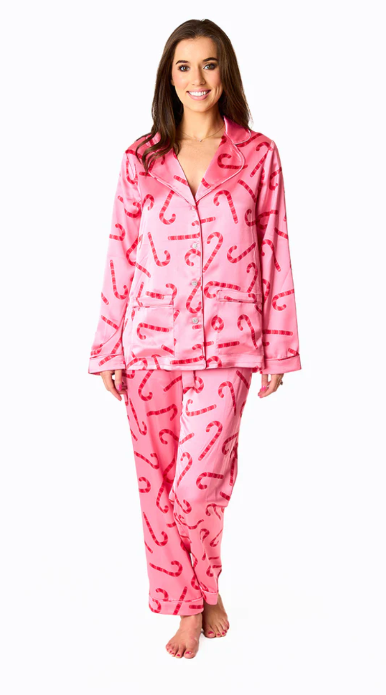 Penelope Peppermint Stick Pajama Set | BuddyLove