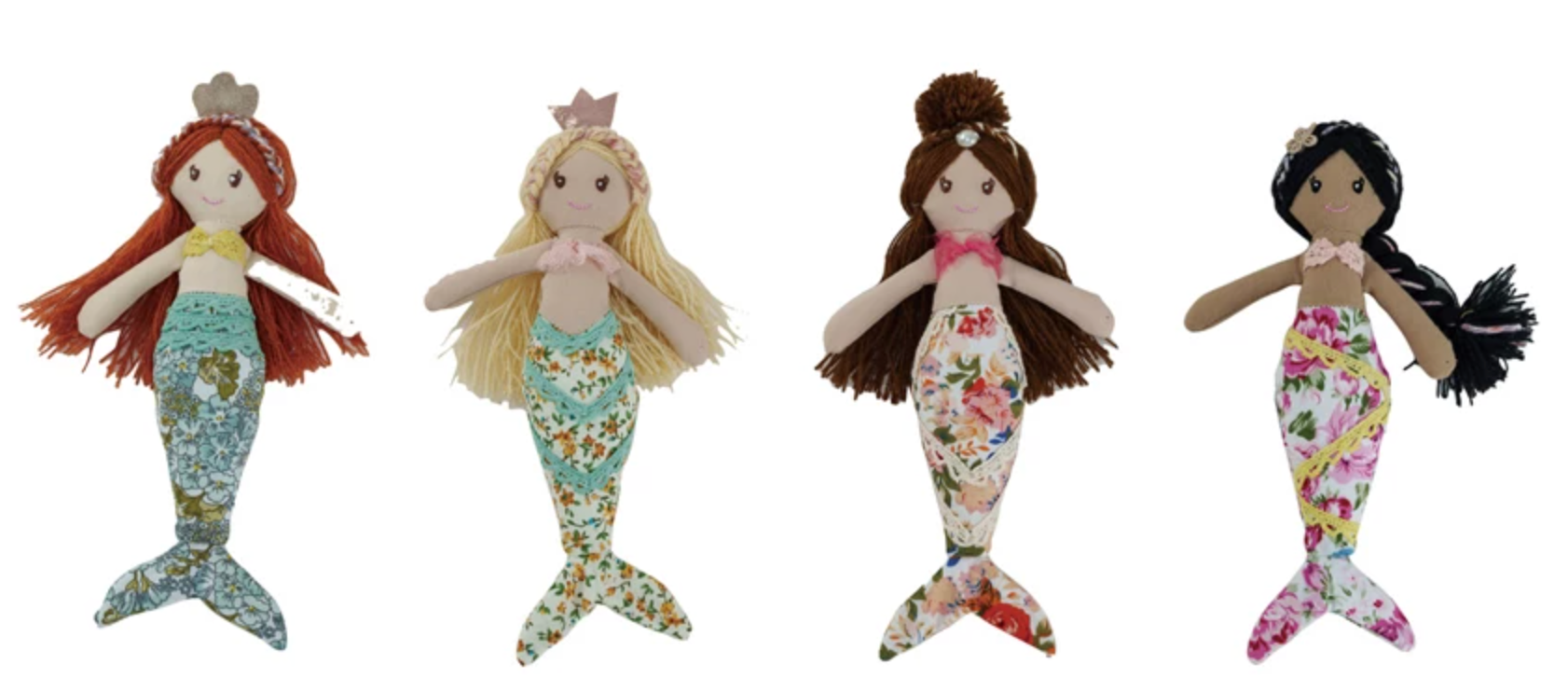 Fabric Mermaid Doll