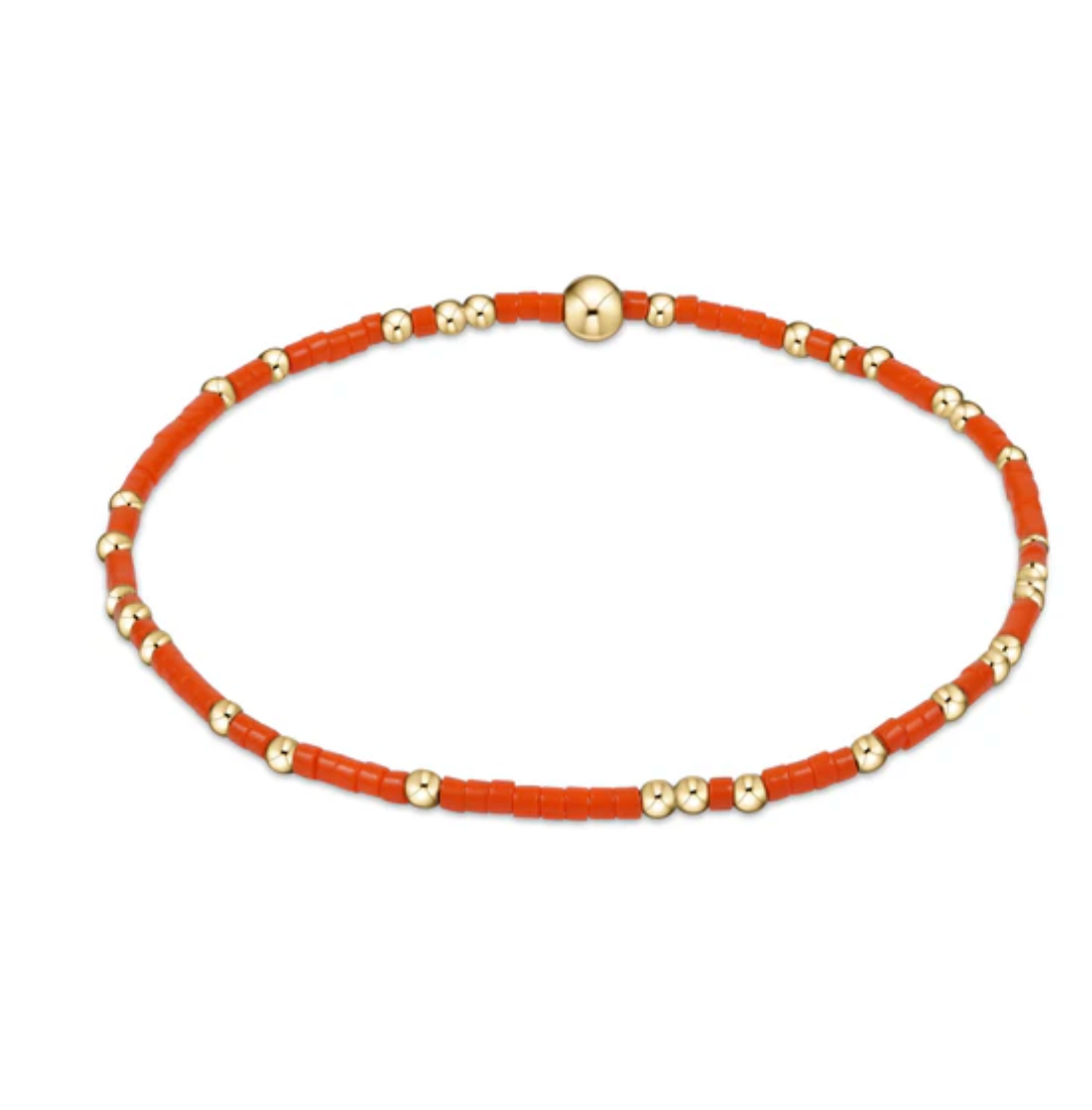 gameday hope unwritten bracelet - bright orange