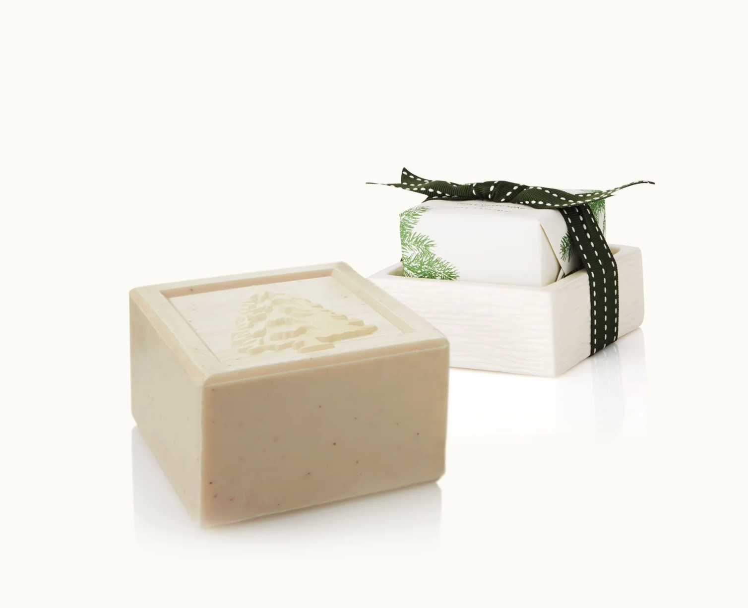 Frasier Fir Bar Soap and Dish Set