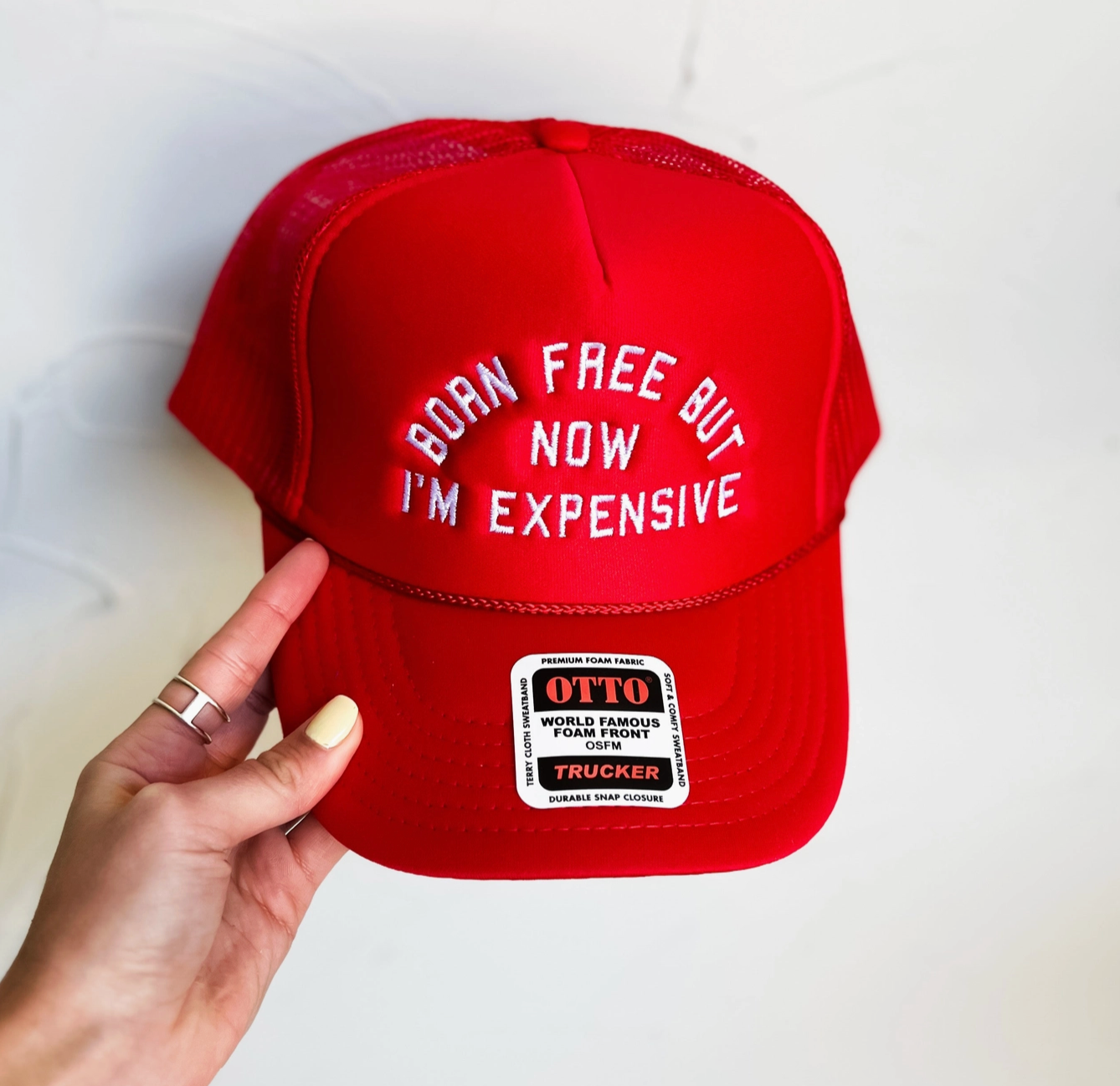 Born Free, Now Expensive Foam Trucker