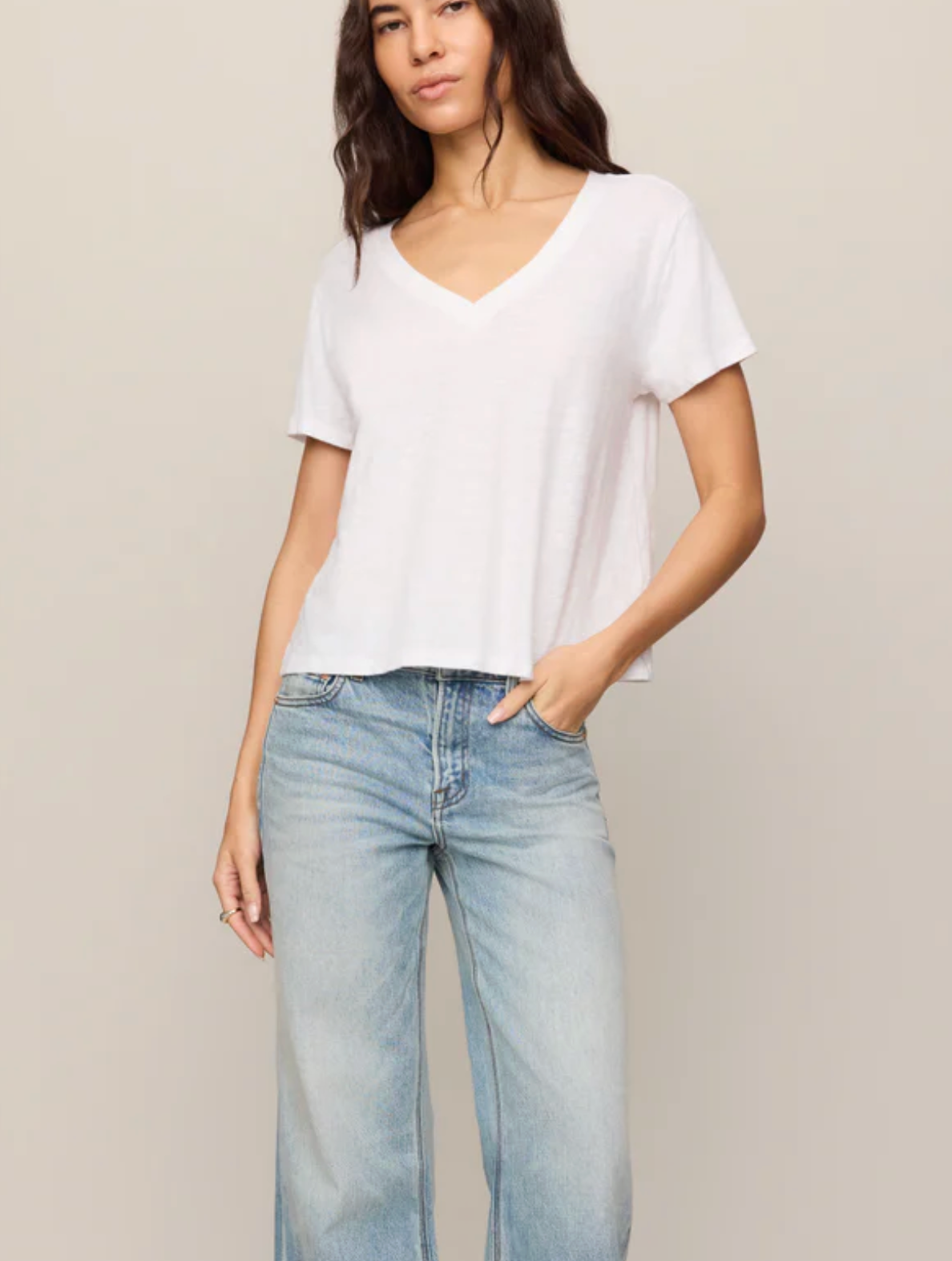 White Nomad Tee