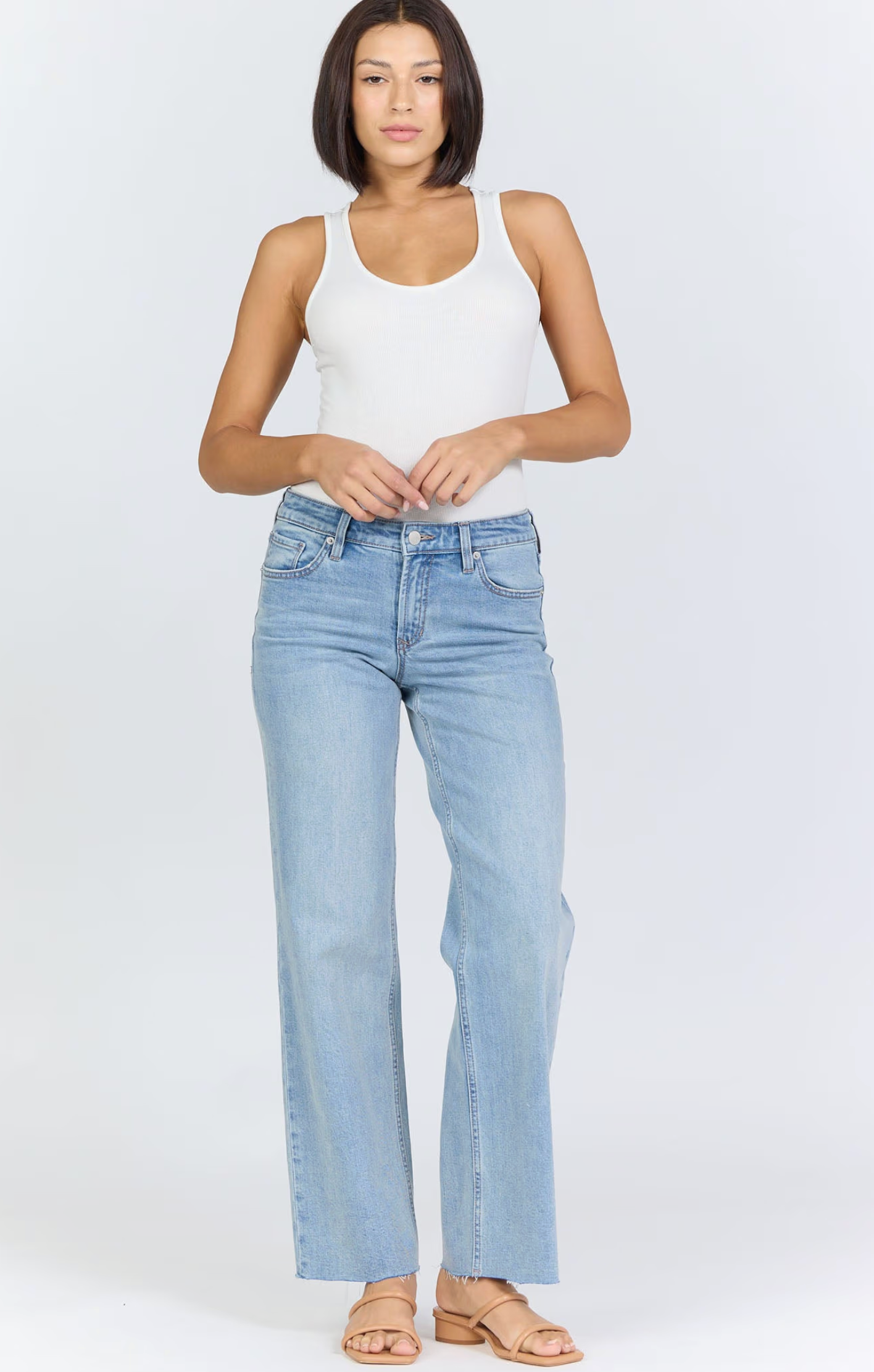 Hazey Blue Drew Jeans