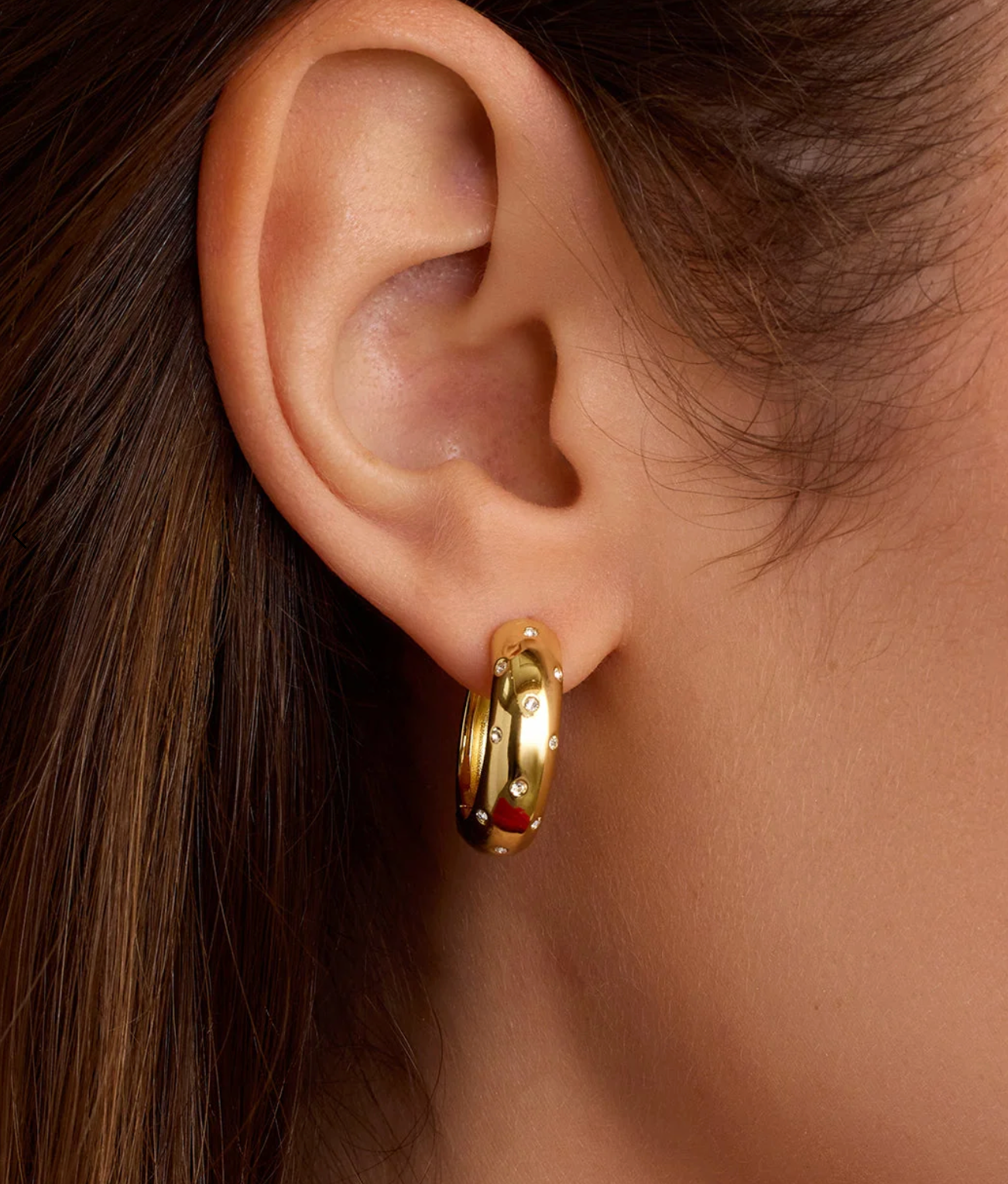 Noel Shimmer Hoops