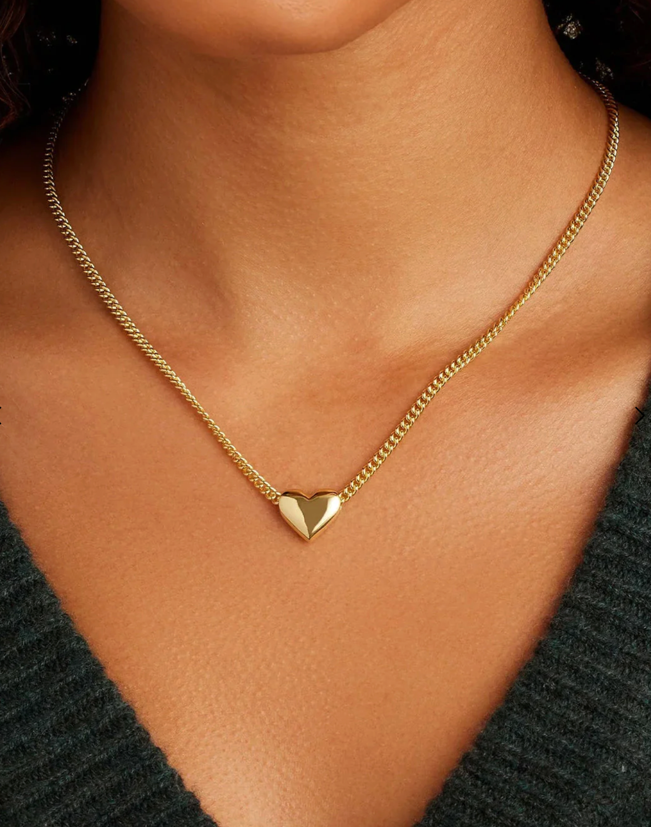 Lou Helium Heart Necklace