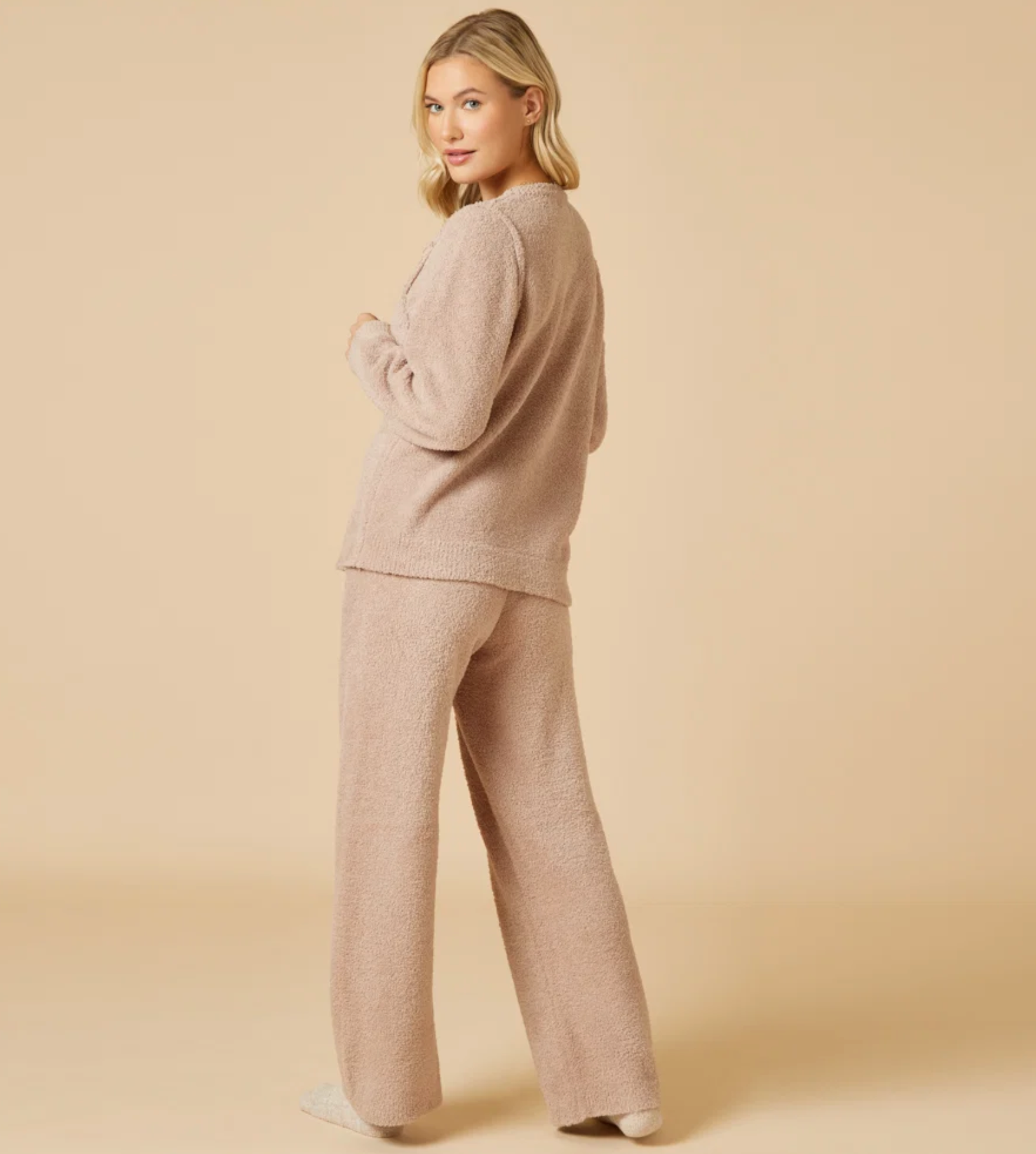 Coco Marshmallow Crew Neck Lounge Set