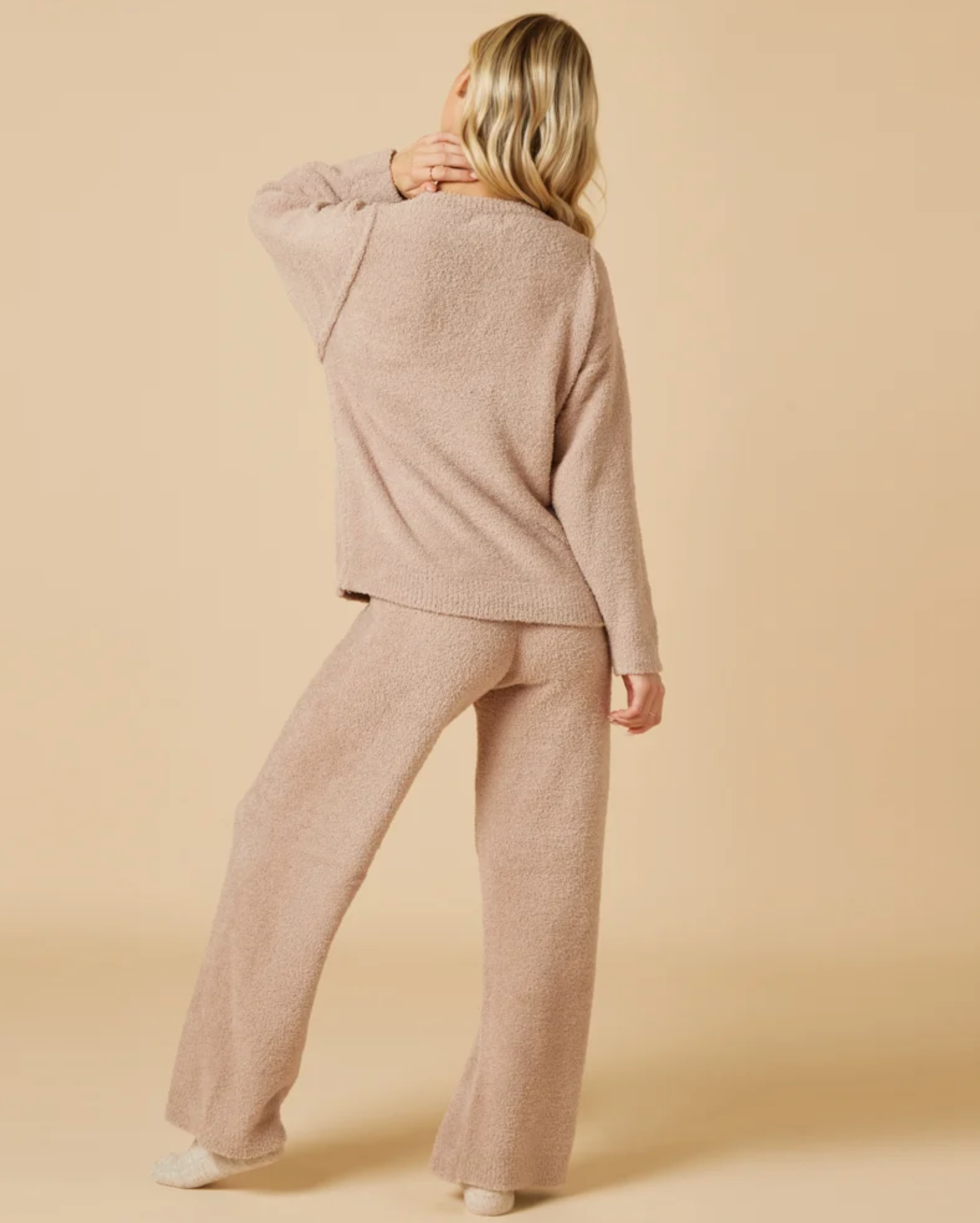 Coco Marshmallow Crew Neck Lounge Set