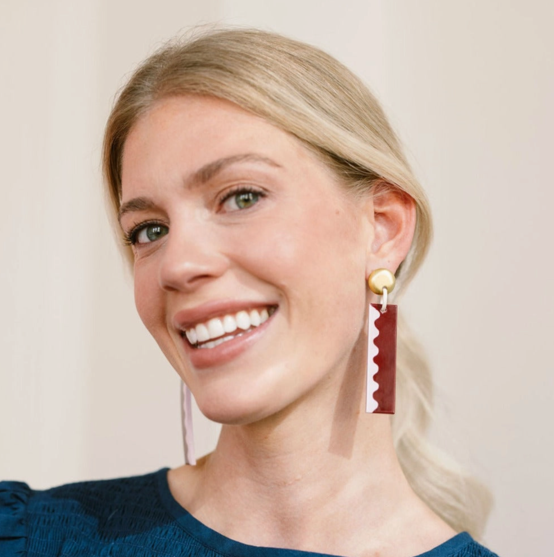 Nicvatole Rectangle Earrings