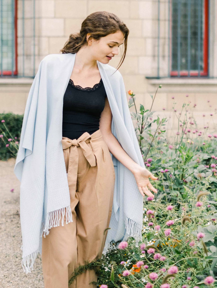 Kimono Travel Wrap- Sky