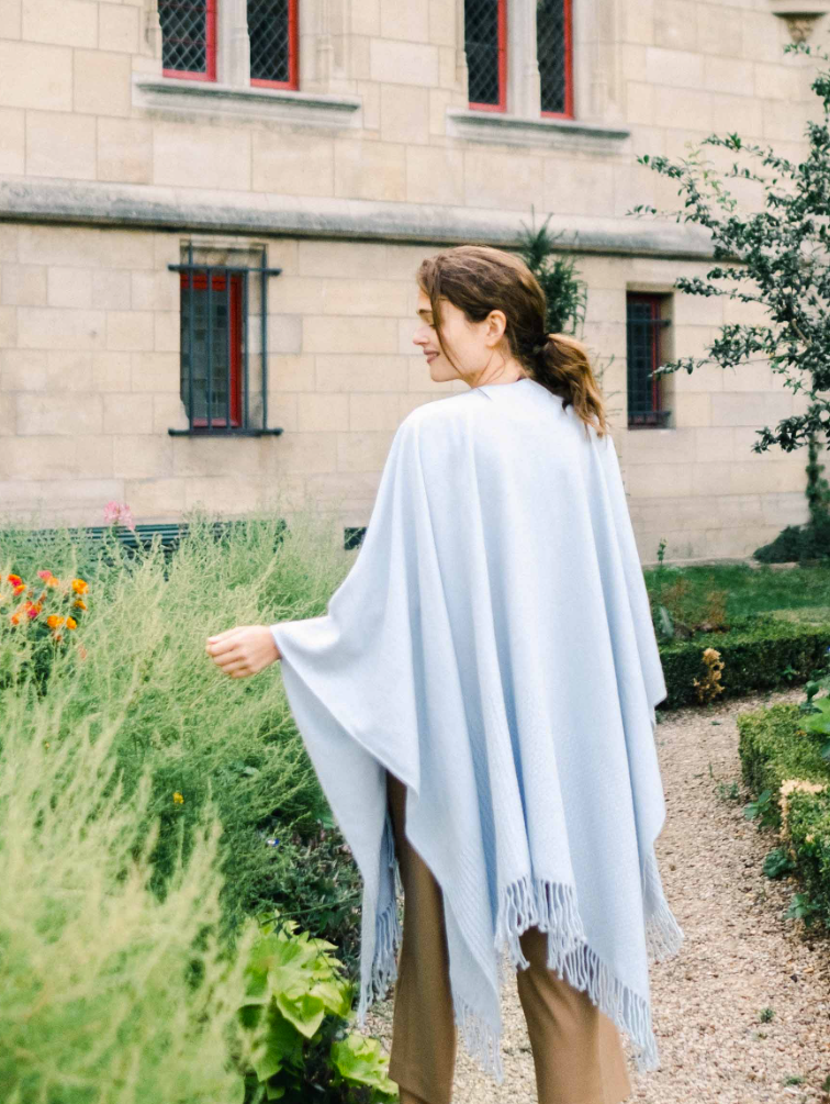 Kimono Travel Wrap- Sky