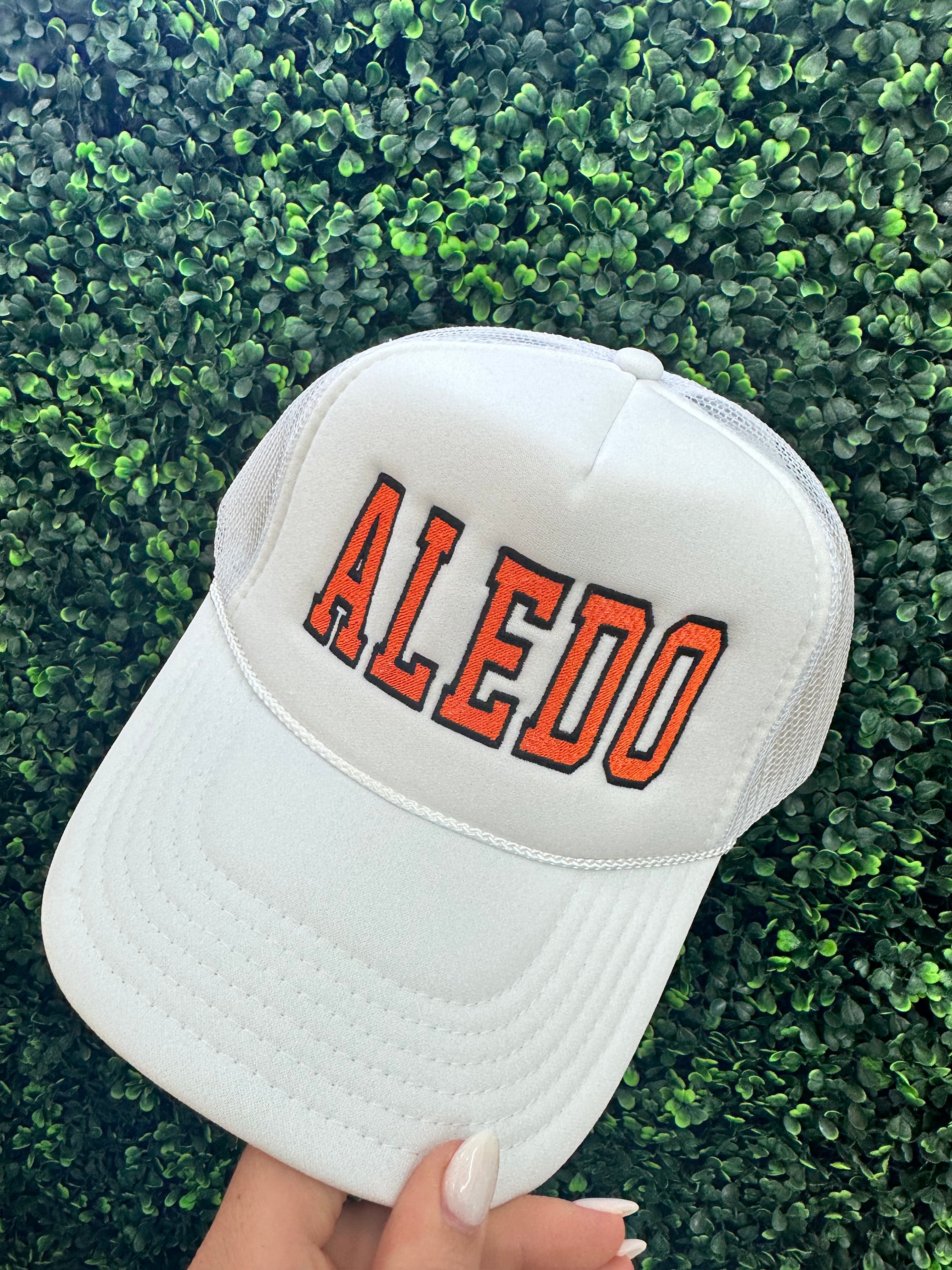 Aledo Hat (Black and Orange)