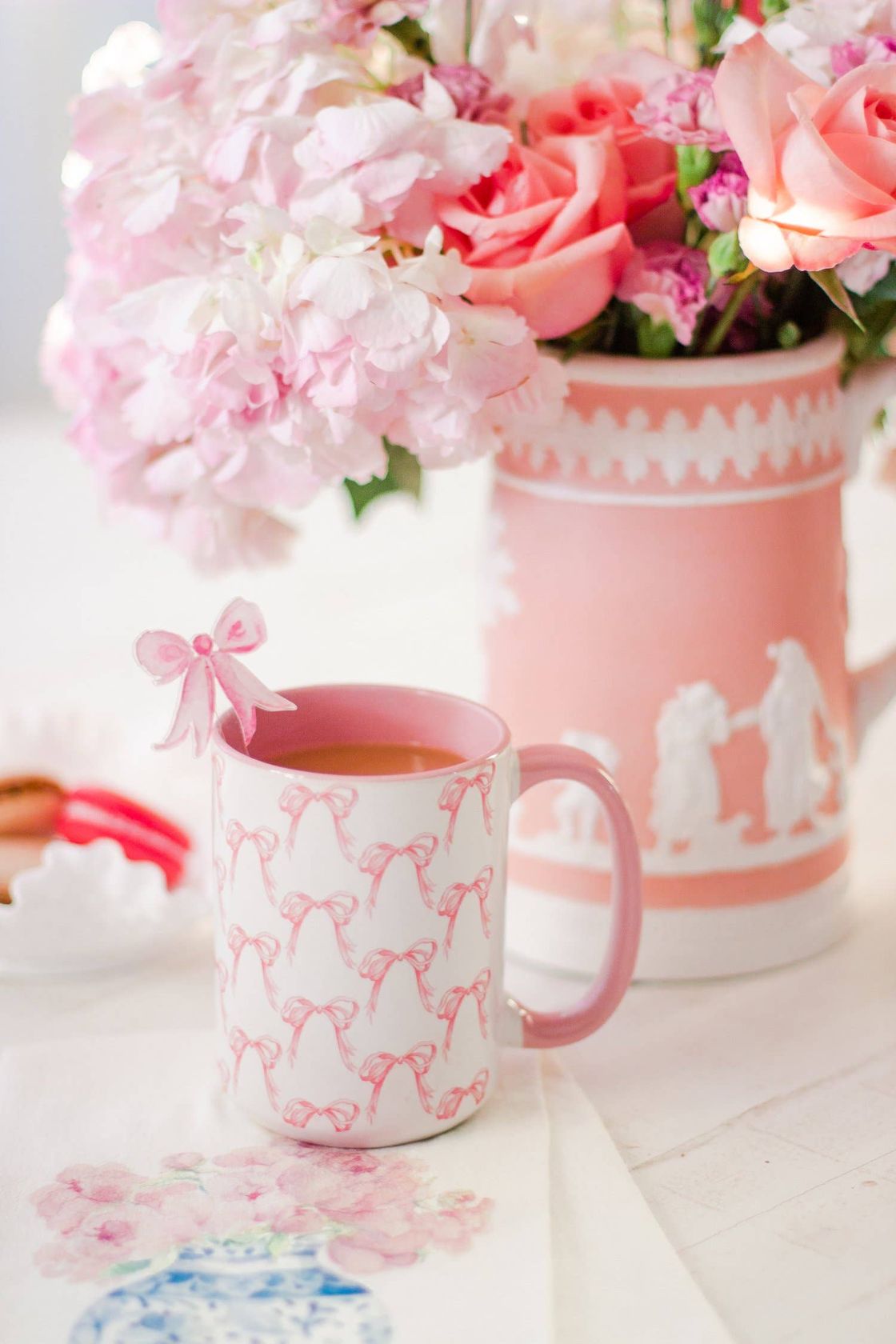Pink Bow Mug