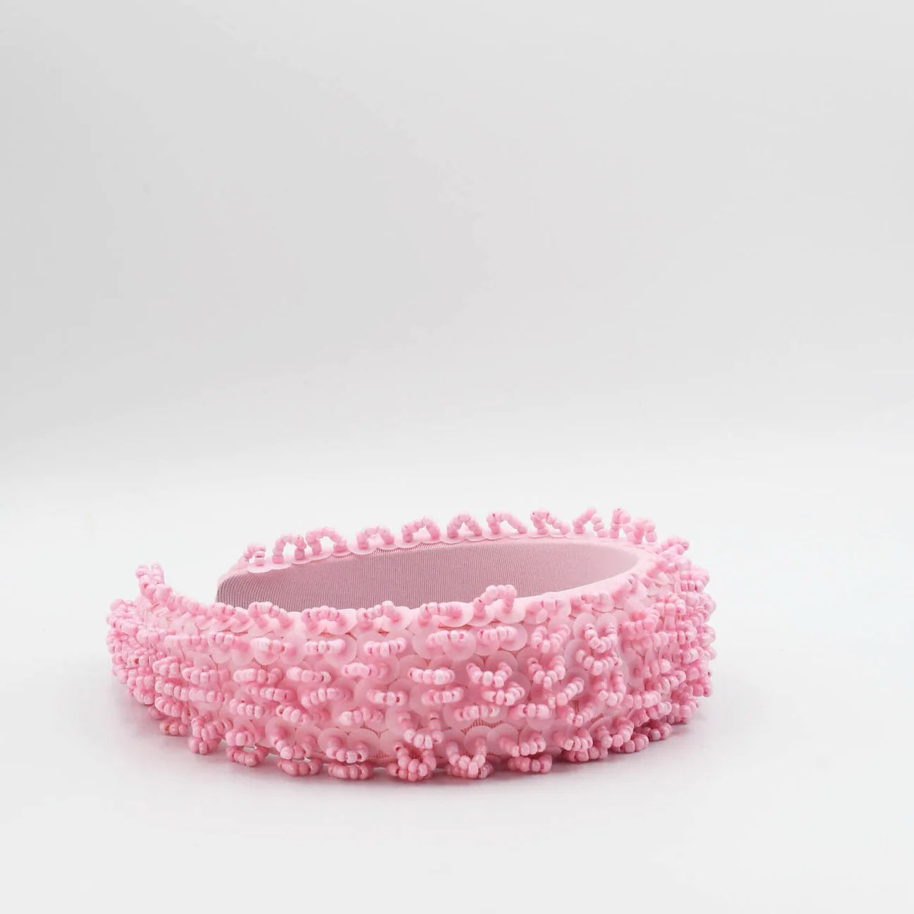 Beaded Bliss Baby Pink Headband