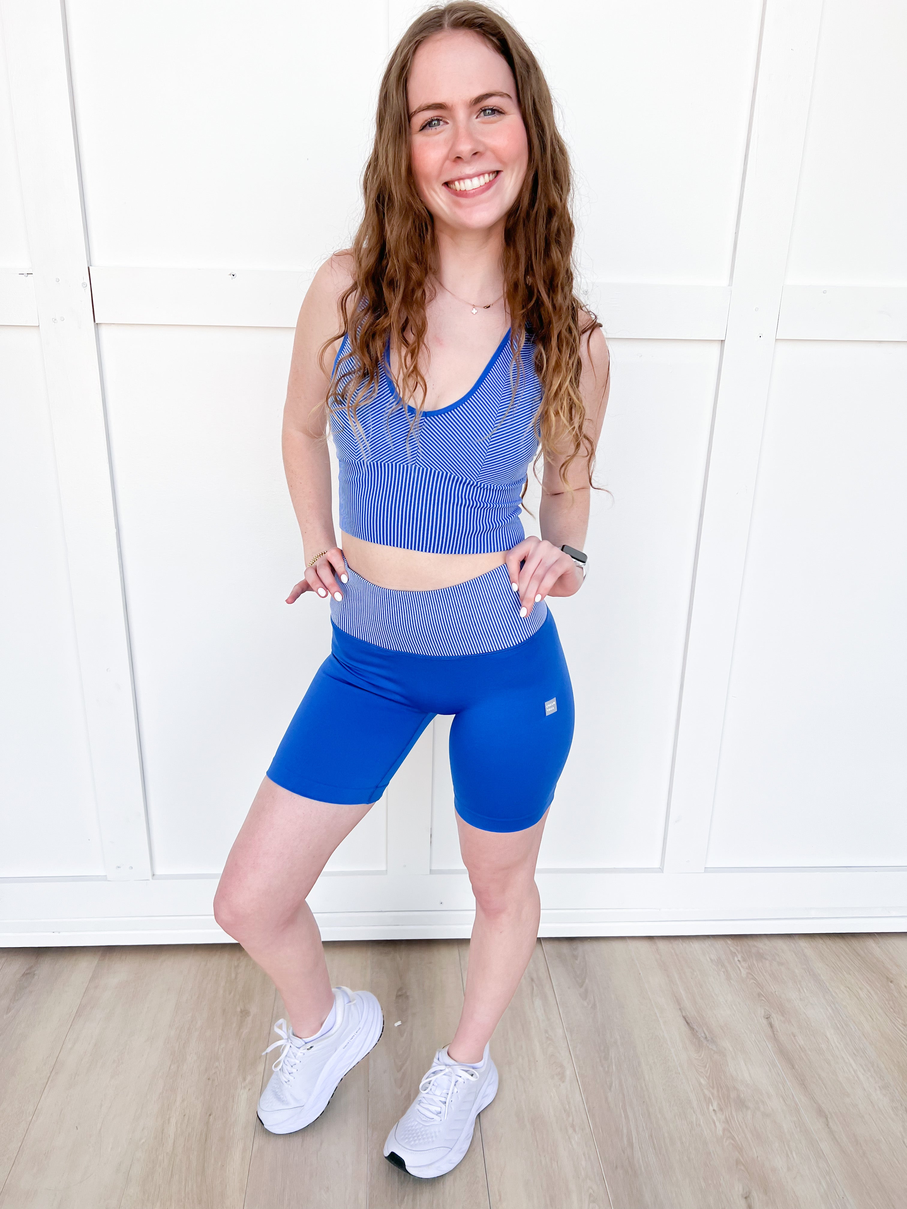 Ashley Royal Blue Biker Shorts
