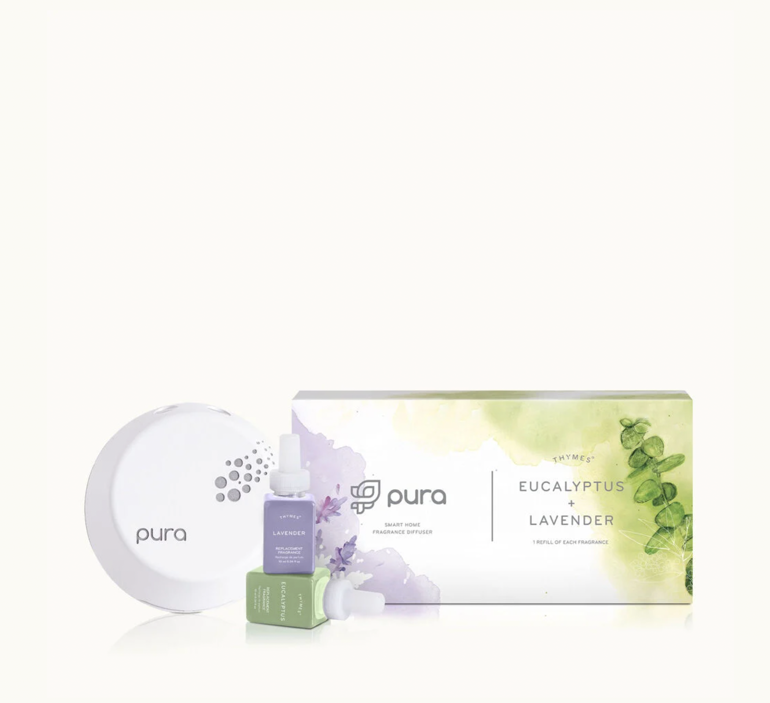 Lavender & Eucalyptus Pura Smart Home Diffuser Kit